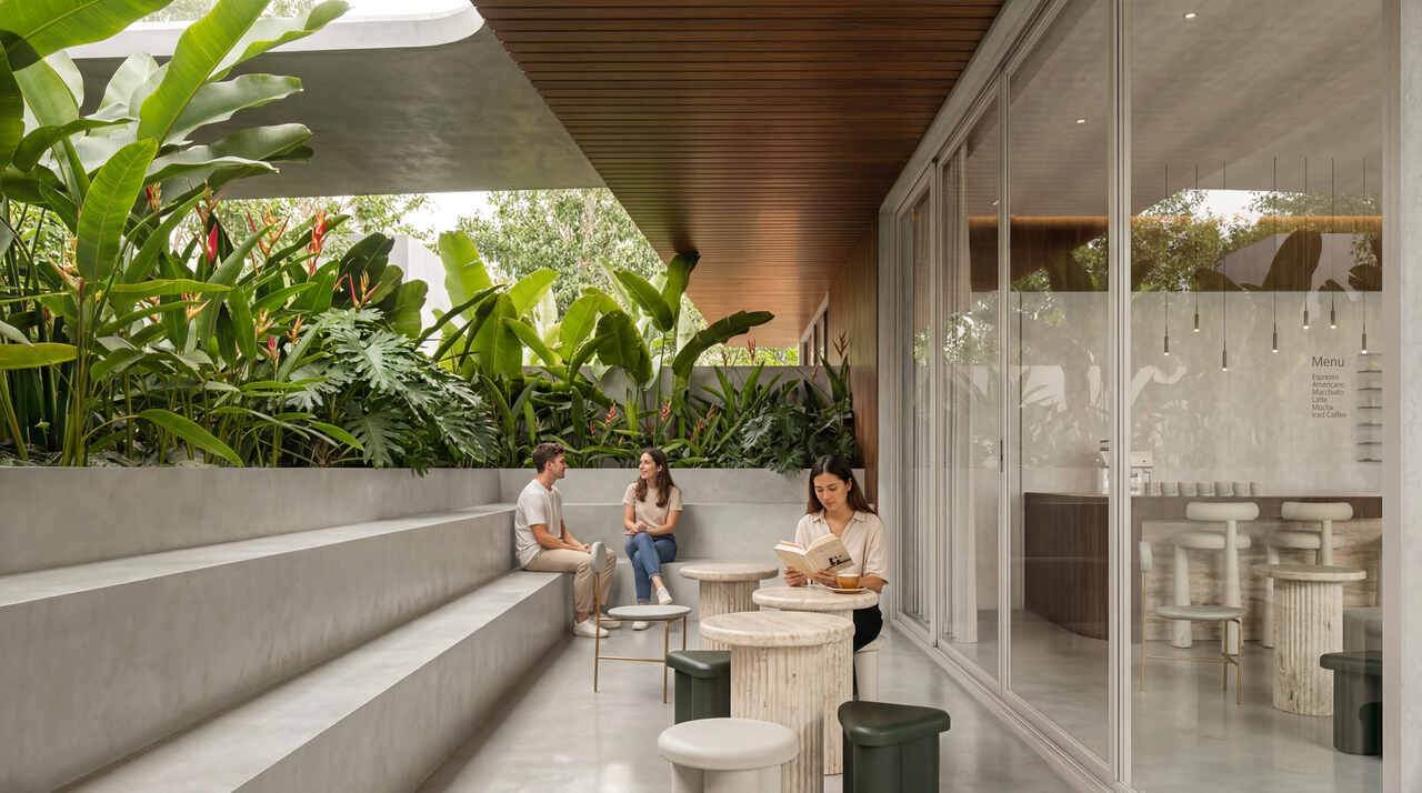 Café | área externa